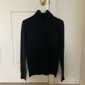 French Connection Black Turtleneck Knit Sweater